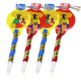 Morikuru TK01-17 Koala Blown Back, Made in Japan, SG Wonder Zone, 7.5 inches (19 cm), Pack of 4