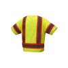 Pyramex RVZ3410M RVZ34 Series Vest Lime Class 3 Surveyor -