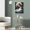 QAZWSX Virgin Mary Mother Hold Son 5D Diamond Art Painting