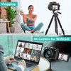 4K Digital Camera for Photography & Vlogging, 56MP YouTube Camera