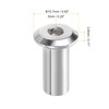 sourcing map M8x20mm Hex Socket Head Insert Nut Screw Post