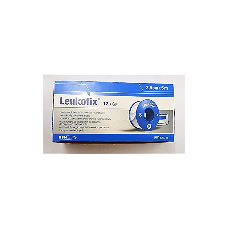 Leukofix 2.5cm x 5m Pack of 12