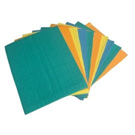 Pinochukka 10 Pack [21 cm x 17 cm] Flat Flexible Sponge Cloths Mopping Wiping Kitchen Bathroom Absorbent Reusable Cleaning Sponge Cloths