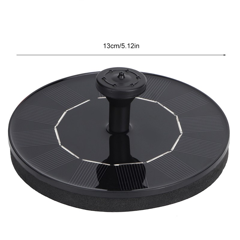 Solar Powered Floating Fountain Bird Bath Water Pump Garden Pond