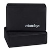 Relaxdays 2 x Yoga Block Set, Yoga Blocks for Yoga