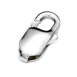 My-Bead Large 16 mm Lobster Clasp 925 Sterling Silver Jewellery Clasp Bracelets Necklaces Jewellery Quality DIY