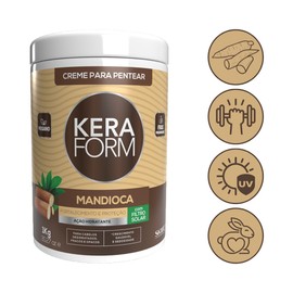 Keraform Cassava Combing Hair Cream 1Kg Crema para peinar y Restaurar el Cabello