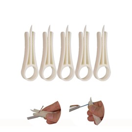 Network Cable Untwist Tool – Wire Straightener & Pair Separator for CAT5/CAT6/CAT7, Quickly Organizes Twisted Pairs for Clean Cabling (Type-A White 5 Pcs)