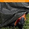 nomiou Waterproof Lawn Mower Cover - 420D Oxford Cloth Push