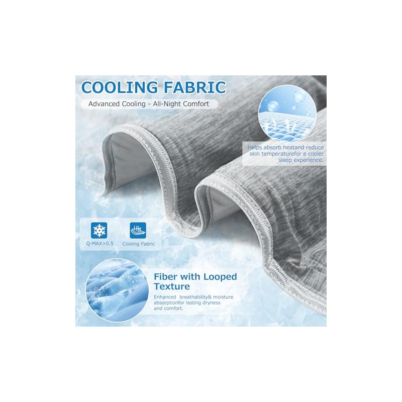 Cooling Blanket 150 x 200 cm for Hot Nights -