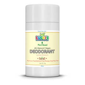 Lucci’s Childrens Grooming Supply Kids Deodorant Girls and Boys – Plant-Based and Vegan Deodorant for Children – Non-GMO Natural with No Dye or Aluminum – Solid Stick - 1.94 oz