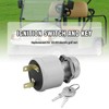 EATAKWARD 17421G1 Ignition Switch with Key, Golf Cart Starter Ignition