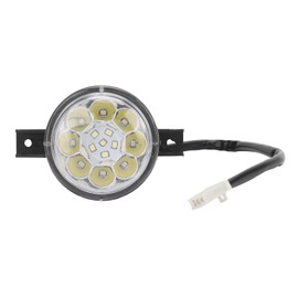 LED Front Headlight Lamp High Low Beam Mode 12V Universal for Electric Scooters Bikes