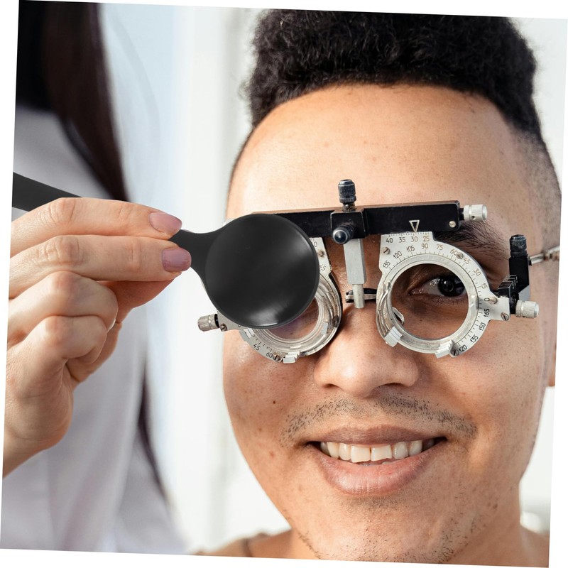 FUNOMOCYA 2pcs Lightweight Plastic Eye Cover for Accurate Optometry Exams