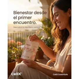 CellX KSM-66 con L-Teanina y BioPerine, 60 Cápsulas | 300 mg KSM-66 por Porción, 200 mg L-Teanina por Porción, 5 mg BioPerine por Porción, Suplemento 