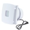 4inch Wall Mounted Fan, 55CFM Bathroom Exhaust Fan w/Check Valve,