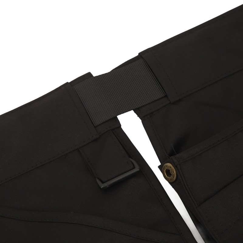 Apron Waist Cover with Plastic Buckle Multiple Pockets Server Aprons