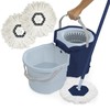 Casabella Clean Water Spin Mop with 2-Bucket System, Spin Mop
