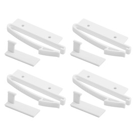 Tiardey 4 Stück unsichtbare Schubladenschlösser, Sicherheitsschloss, Schutz für versteckte Türriegel, Schrankschlösser mit starkem Klebstoff für Schränke und andere Möbel