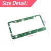 Bling 2PCS Car License Plate Frame, Handcrafted Crystal Stainless Steel