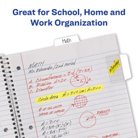 Multi-Use Tabs, 2" x 1-1/2", White, 3 Stacks, 24 Tabs/PK