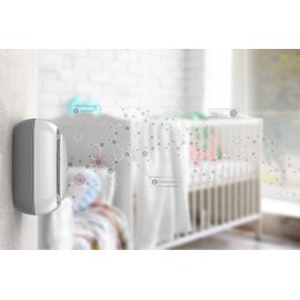Lollipop Smart Air Quality Monitor Sensor (Grey) Baby Monitor