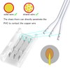 RGBZONE 10Pcs 3 Pin 10mm LED Strip Connectors Gapless Solderless