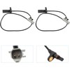 WEDOAUTO 4Pcs ABS Wheel Speed Sensors Front Rear Left Right