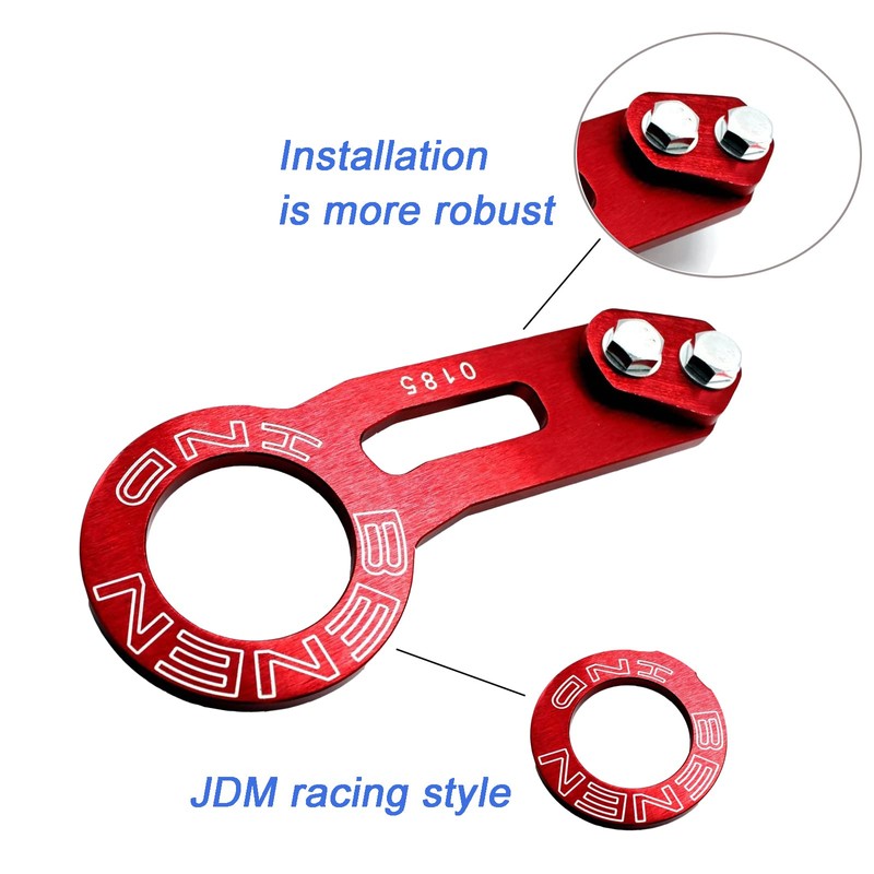 AULESSE JDM - Kit de gancho de remolque para coche