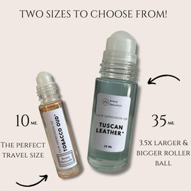 Body Oils for Women - Bigger & Better Roll on Perfume Samples, Alt Fragrances for Women, Long Lasting Oil Based Cologne, Perfumed & Scented Aroma for Skin 1.2 Fl Oz (GreedyAventus-Type)