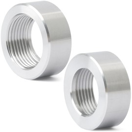Dusledel 2Pcs 22PRTCL M22 x 1.5 Soot Sensor Repair Fitting for Weld Bung, Mount, Particulate, Diesel PM, Stainless Material