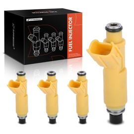 A-Premium Inyectores de combustible compatibles con Toyota RAV4 2001 2002 2003, L4 2.0L, gas, juego de 4, repuesto # 2320928050, 232090H010