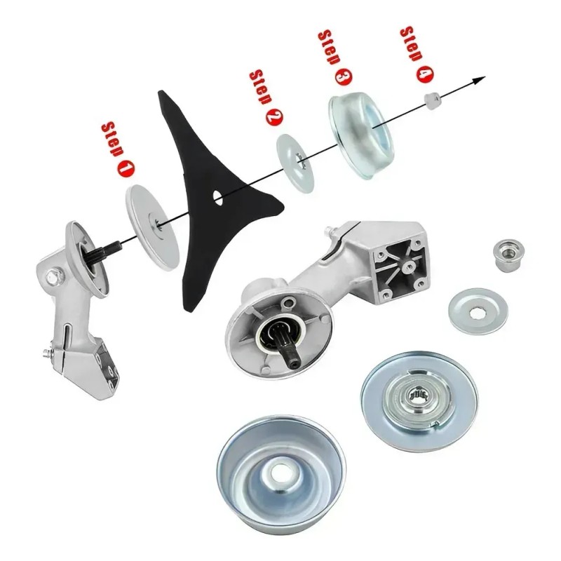 WELAGO 2 kit Cabezal Caja Engranaje Desbrozadora Para Stihl Fs120,fs250,y