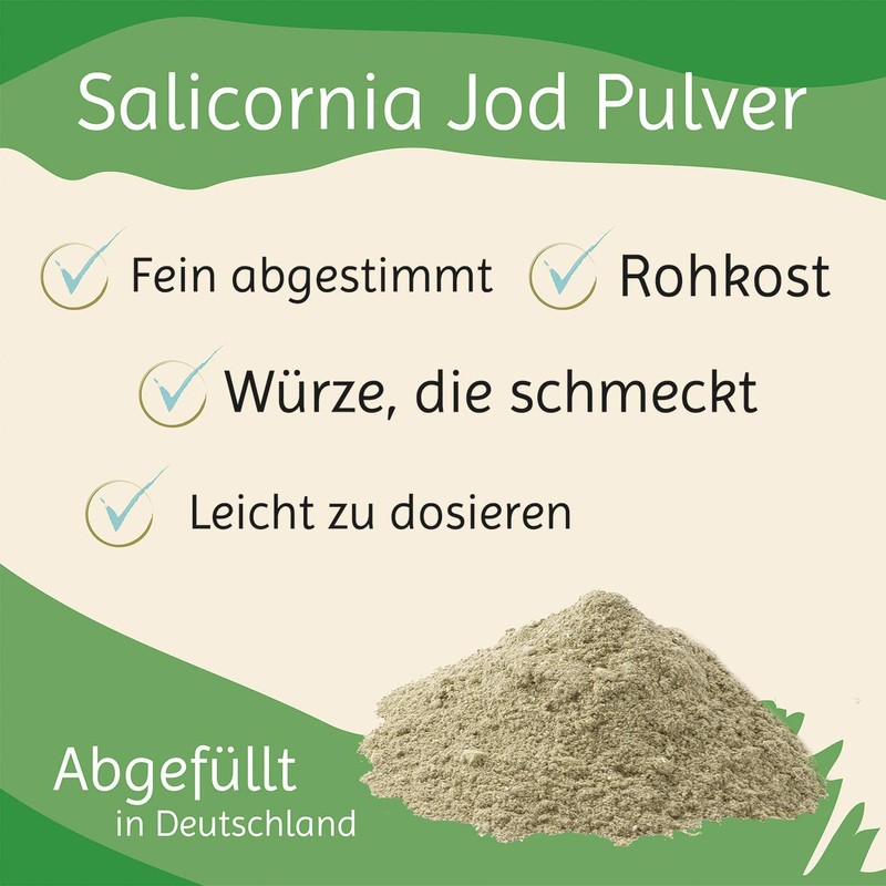 Algae loading Salicornia Iodine Powder - 100 g | Iodine