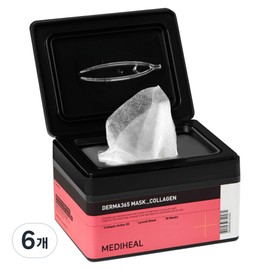 Mediheal Derma365 Collagen Mask, 30-pack, 6 packs / 메디힐 더마365 마스크 콜라겐, 30개입, 6개