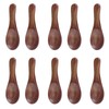 10pcs Small Wooden Spoons Cooking Condiments Spoons for Kitchen Seasoning