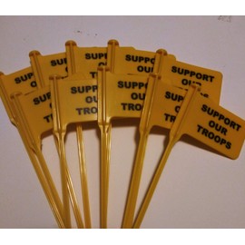 RANGEQUIP 10 Pack ECI Safety Flags (Safety Yellow)