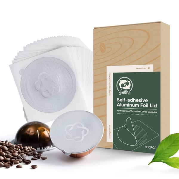 Foil Seals for Nes.presso Vertuo Pods - Foil Lids to