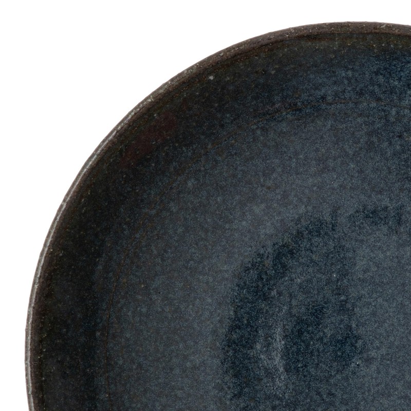 Marui Pottery MR-3-4393 Shigaraki Pottery Hechimon Cup & Saucer, Capacity