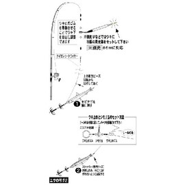 がまかつ(Gamakatsu) 波止スルメイカパーフェクト仕掛 IK028 (L)
