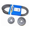 Idler Pulley and Belt Kit Compatible with John Deere L100