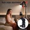 E27 Lamp Holder with Umbrella Bracket, 360° Adjustable Photography Light