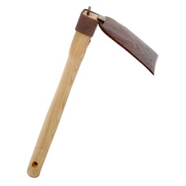 Zenport J603 Forged Hoe, 3.25-Inch by 5-Inch Carbon Steel Blade Head, Wood