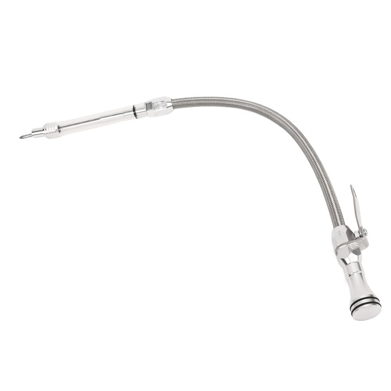 Engine Flexible Oil Dipstick Stainless Steel Fluid Oil Level Dipstick