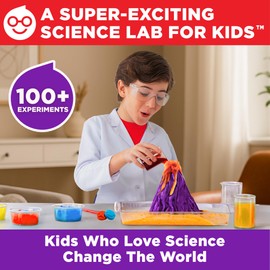 Doctor Jupiter Science Experiments Kit for Kids Ages 8+ | Gift for Girls & Boys 8-9-10-11-12-13-14 Years Old | STEM Toys with 100+ Experiments