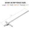 Powswopx 381091-00 Rip Fence Replace for Dewalt DC390K, DW936, DC300,