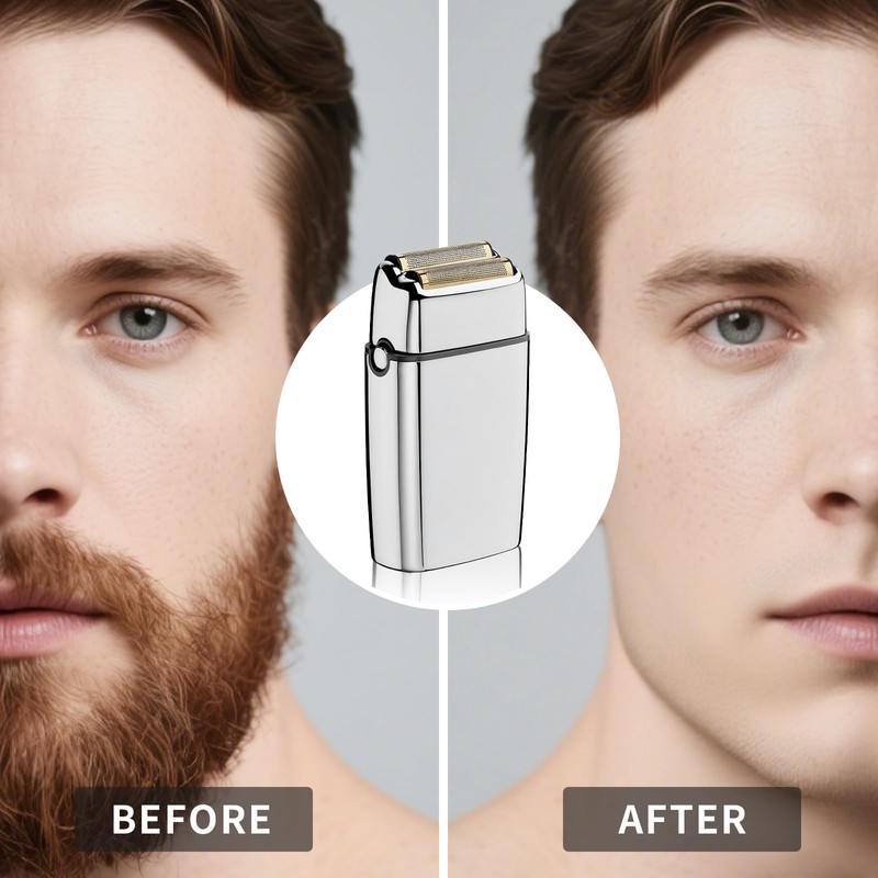 Replacement Razor Blade Compatible with BaByl**sPRO Double FXFS2 - Metallic