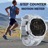 Mens Digital Watch Military Watches for Men Step Calorie Counter