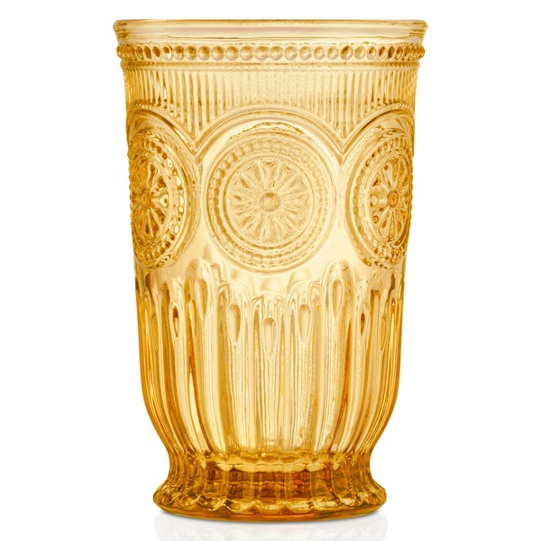 Amber Tall Drinking Glass for Replacement/Spare Parts of Yungala Amber