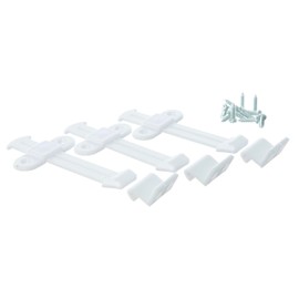 Dreambaby Slide-Away Catches (Pack Of 3, White)